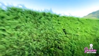 Petite chick SammmNextDoor gets lost in the moment