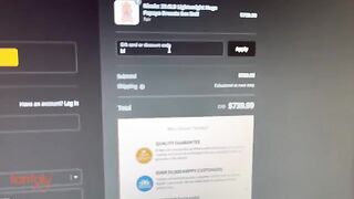 Just turned 18 and the stepmom fucks me with a sex doll