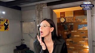 Spied on Eva Soda in the shower, got fucked by her