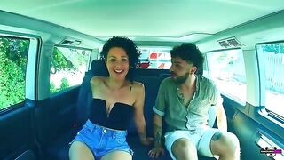 Two couples fuck in their camper on an open road