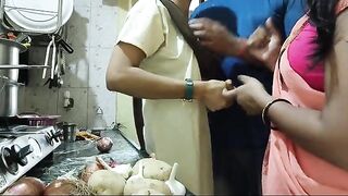 Desi threesome sex video with hot Mumbai ashu action