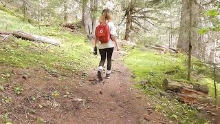 I got what I wanted after shooting my sex tape in nature