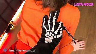 The White Mask fucked Velma in a steamy Halloween parody