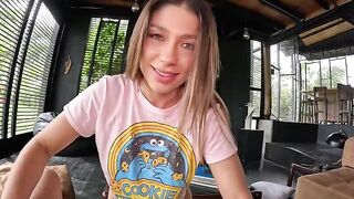 The student gave the teacher a lesson in passion, showcasing Colombian allure