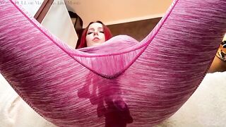 Fit girl Lina Moore enjoys anal sex and squirting
