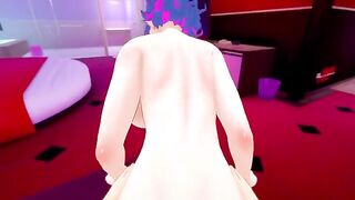 Lady Nagant fucks a huge dick in an animated scene