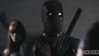 Deadpool, Yelena, and Taskmaster fuck the Black Widow in a hardcore foursome