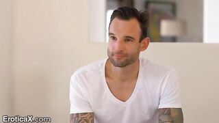 Hot Latina Eliza Ibarra dances with tattooed Frenchman passionately