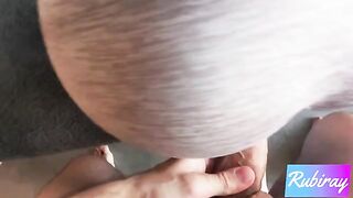 Hot step sister does yoga and gets fucked hard in doggy style