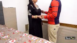 Desi Pari seduced by stepbro to engage in intimate talk