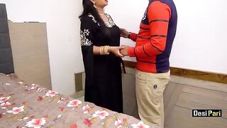 Desi Pari seduced by stepbro to engage in intimate talk