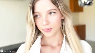 I cum on naked pics of my hot student-neighbor and gave a huge cumshot on her face