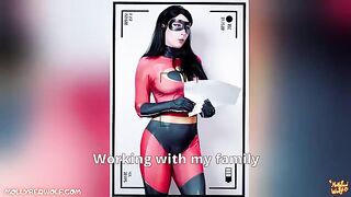 The Incredibles 2: Violet Parr fucks with an oil man on casting