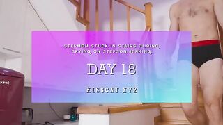 Step mom got creampied after sex with pervert stepson