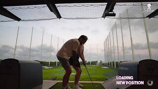 A golf date with a hot blonde turns into a rough sex session