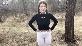 A charming forest where nymphos come to get fucked, exclusive HD video!