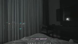 The stepson fucks his mother in the hotel room, is it a dream?
