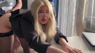 The misunderstanding with the tutor was solved by fucking