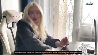 The misunderstanding with the tutor was solved by fucking