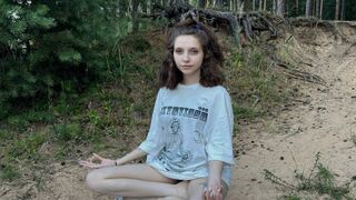 Met with the best yoga teacher, showed off her skills by getting intimate the same day