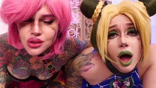 Purple Bitch enjoys anal sex with Nerwen X