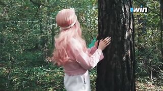 A forester's help arrived in the forest, where a girl got lost
