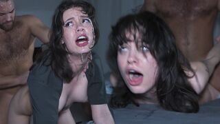 A first rough fuck made her cum buckets of squirt for the first time