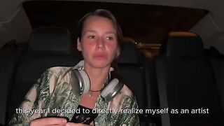 A talented Russian artist made her debut in the porn industry