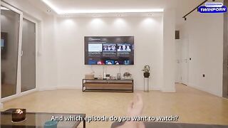 I tricked my stepsister to show me her tits, I fucked her hard