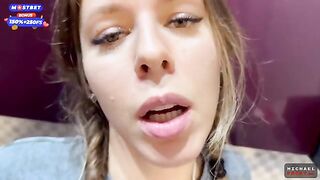 Flatmate-girl doesn't mind occasional sex in the kitchen and getting cum on her pigtails