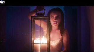 Hot mature woman fucked by a young man on Halloween night