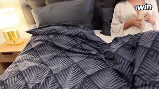 Stepson fucks his stepmom on a rainy night