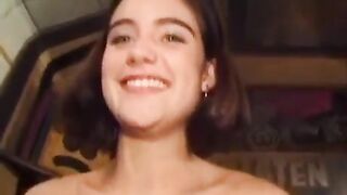 A hairy chick gets her pussy licked by a hungry guy