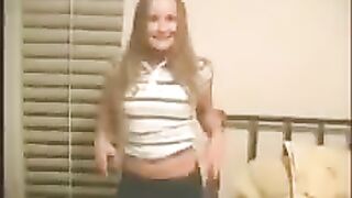 A man fucked a young girl in homemade porn