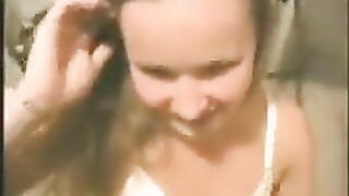 A man fucked a young girl in homemade porn