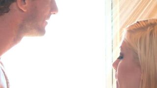 A couple has sex right in the shower at their home