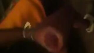 A hot guy masturbates in front of the mirror, it was a great sight