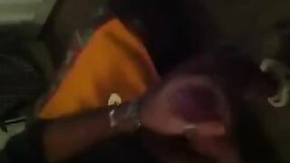 A hot guy masturbates in front of the mirror, it was a great sight