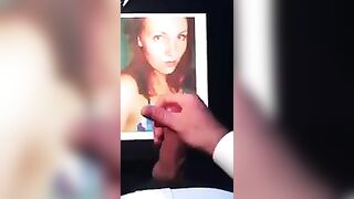 The photographer checked the frame and began to caress in the shot