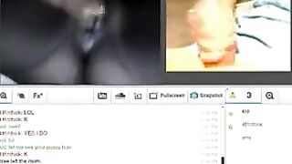 A wife gets her sexual needs satisfied by her husband on webcam
