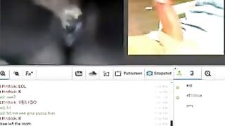 A wife gets her sexual needs satisfied by her husband on webcam