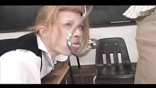Lesbian cruelty knows no borders, especially with a strap-on in play