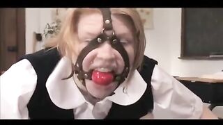 Lesbian cruelty knows no borders, especially with a strap-on in play
