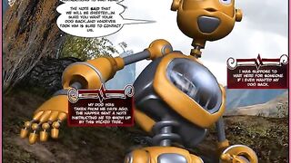 Comic book with porn robots - the best one for you to read!