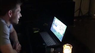 A wife gets excited after watching porn and fucks her husband