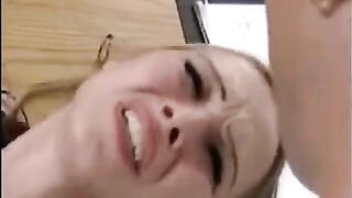 A hand job and sex at the same time with a girl