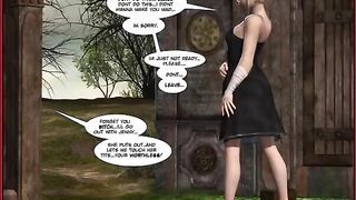 Girls fuck with each other in this lesbian comic porn