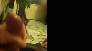 Finger her sweet pussy while removing clothes on the phone