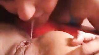 Two charming girls in anal sex with a happy ending