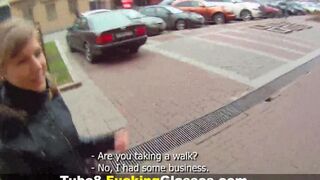 I picked up a girl on the street and fucked her in POV style